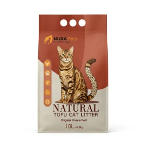NuraPets Tofu Cat Litter Original Flavor 10L
