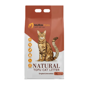 NuraPets Tofu Cat Litter Original Flavor 6L